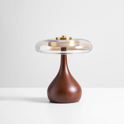 Ambra Amber Glass Table Lamp