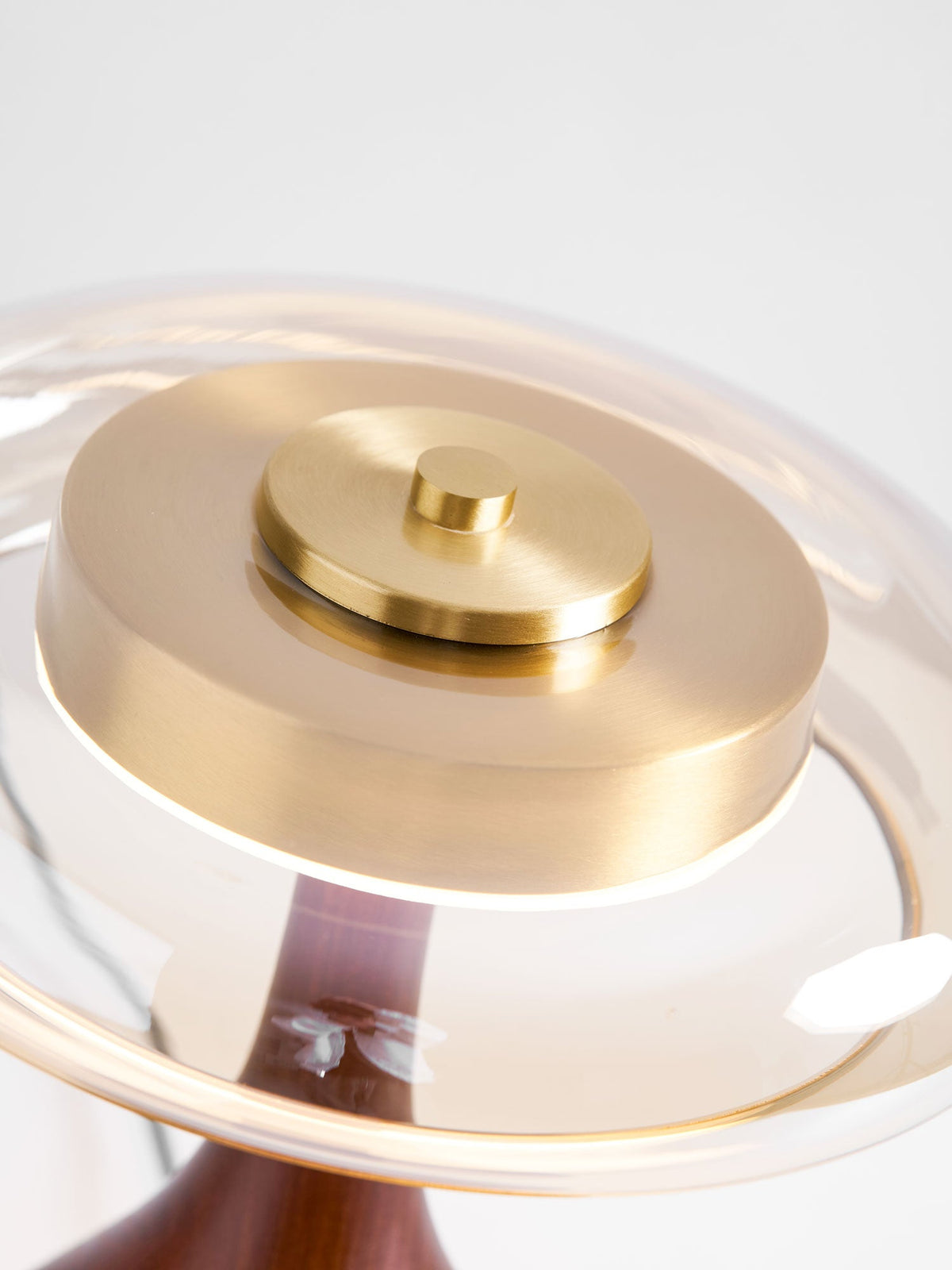 Ambra Amber Glass Table Lamp