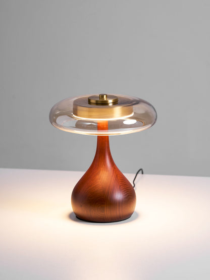Ambra Amber Glass Table Lamp