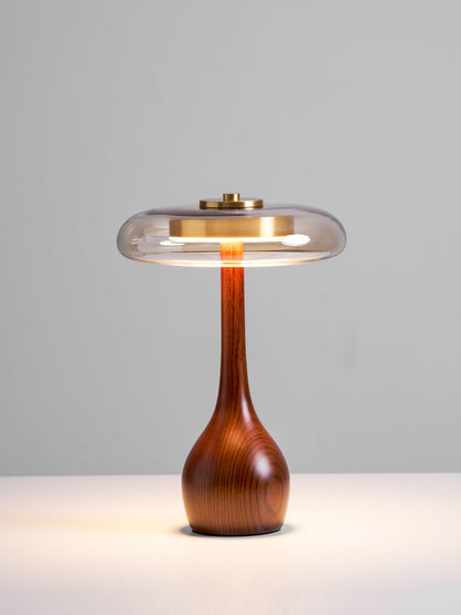 Ambra Amber Glass Table Lamp