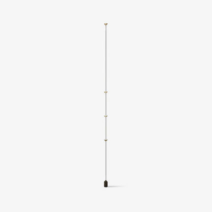 Soreluna Floor to Ceiling LED Floor Lamp with Marble Base