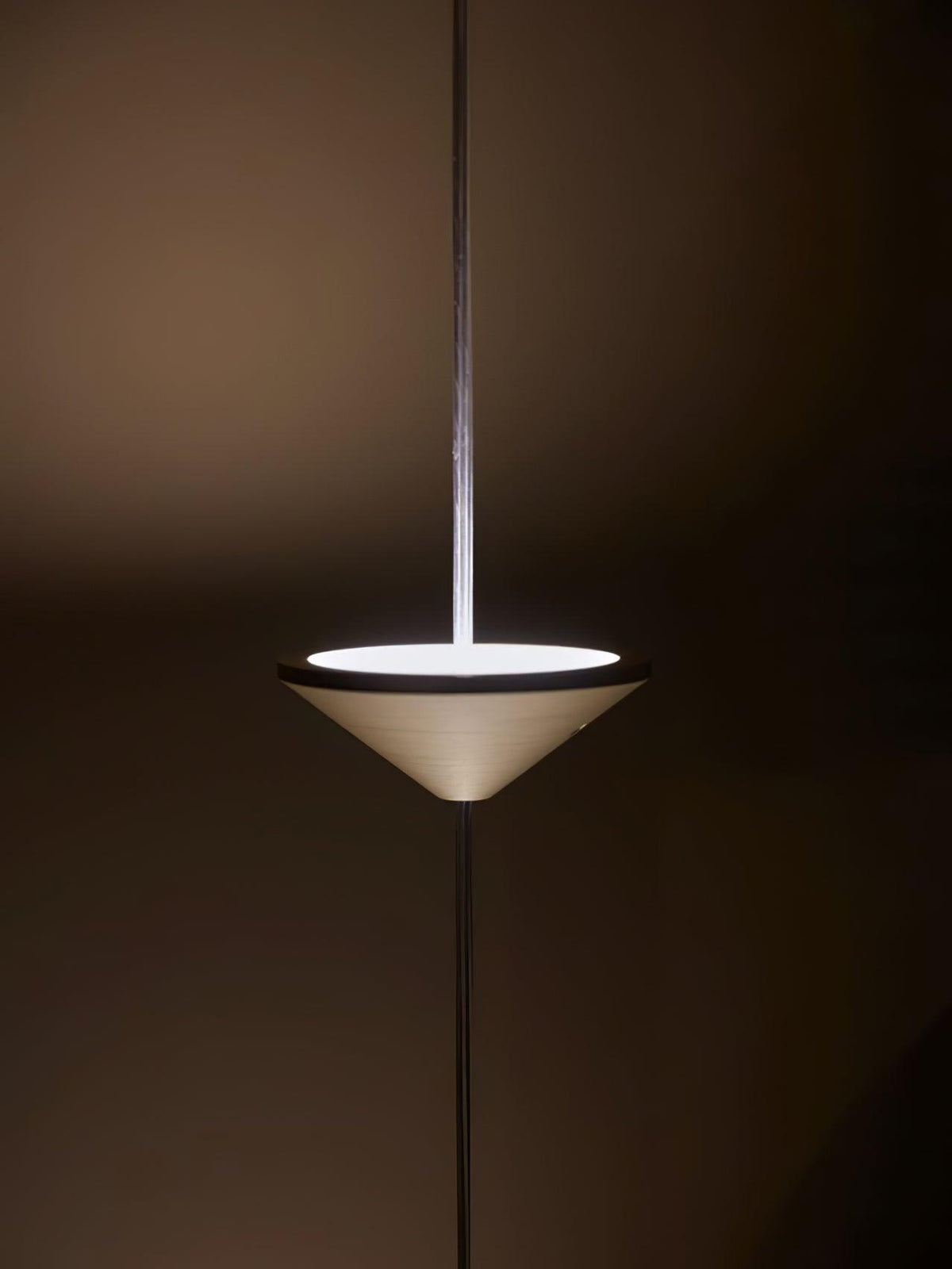Soreluna Floor to Ceiling LED Floor Lamp with Marble Base