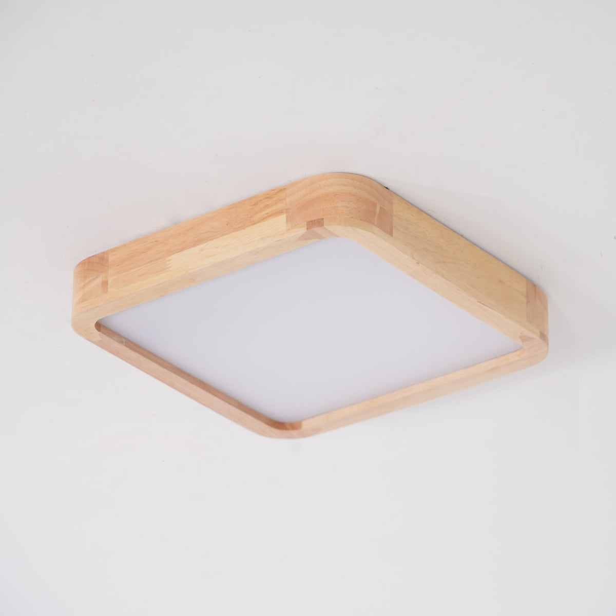 Doga Wood Flush Mount Ceiling Light
