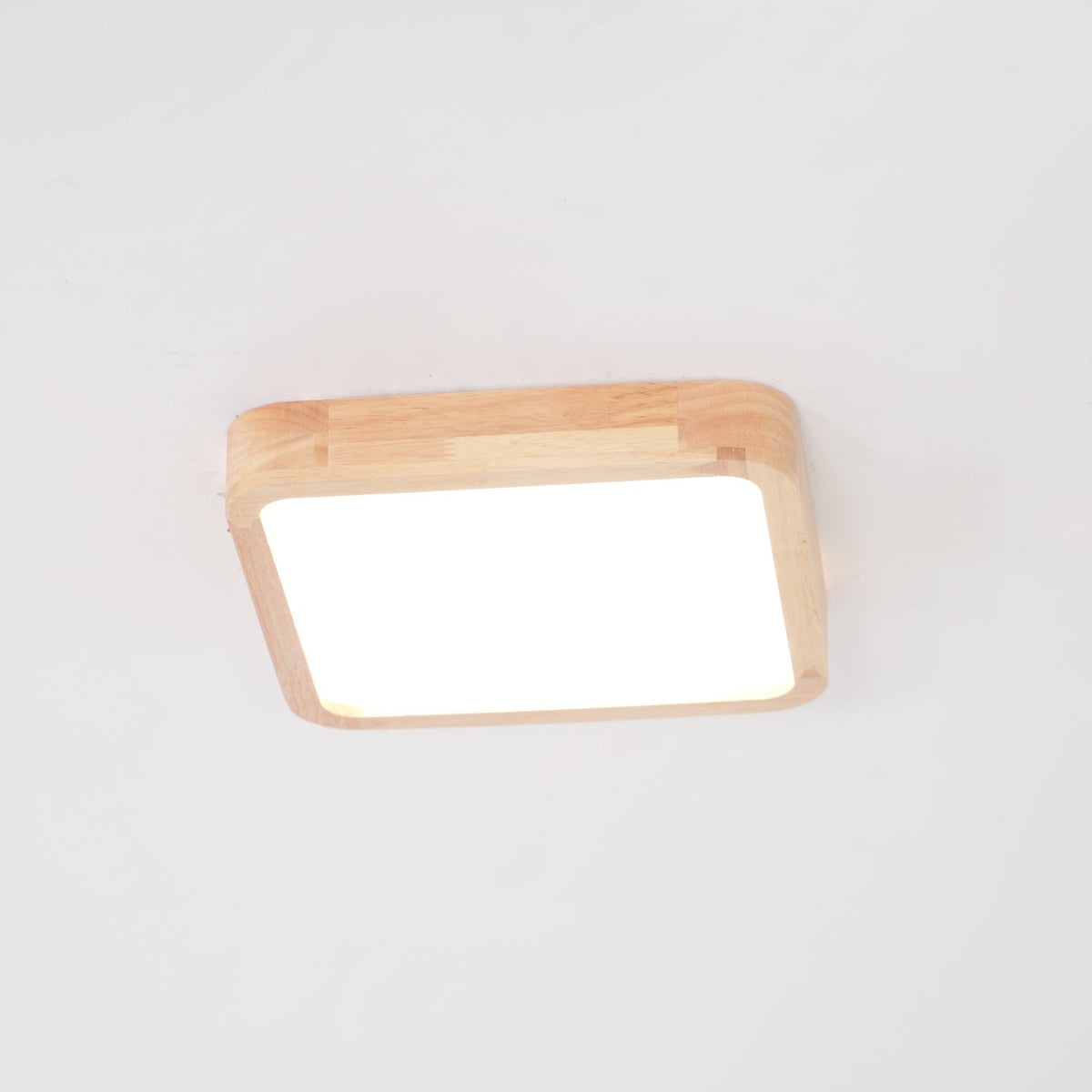Doga Wood Flush Mount Ceiling Light