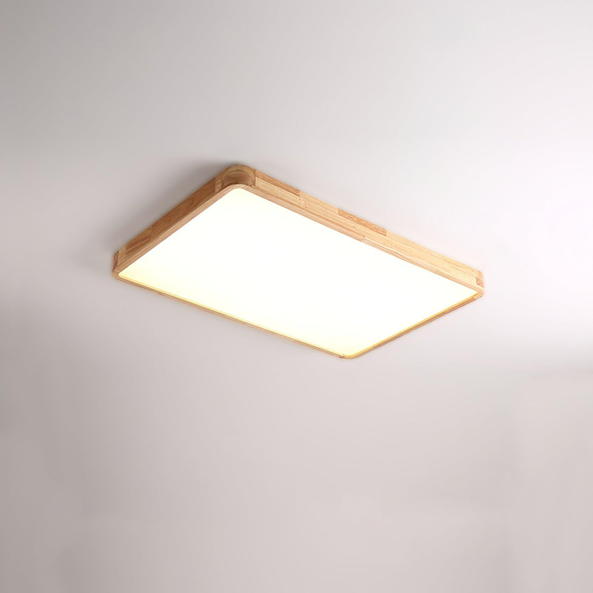 Doga Wood Flush Mount Ceiling Light