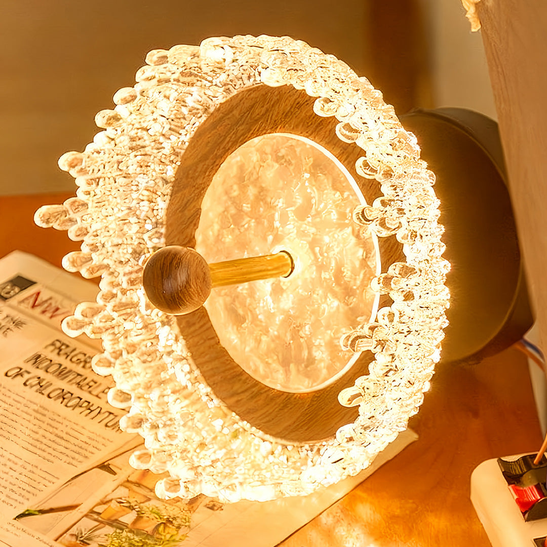 Seraphine Water Drop Semi Flush Ceiling Light