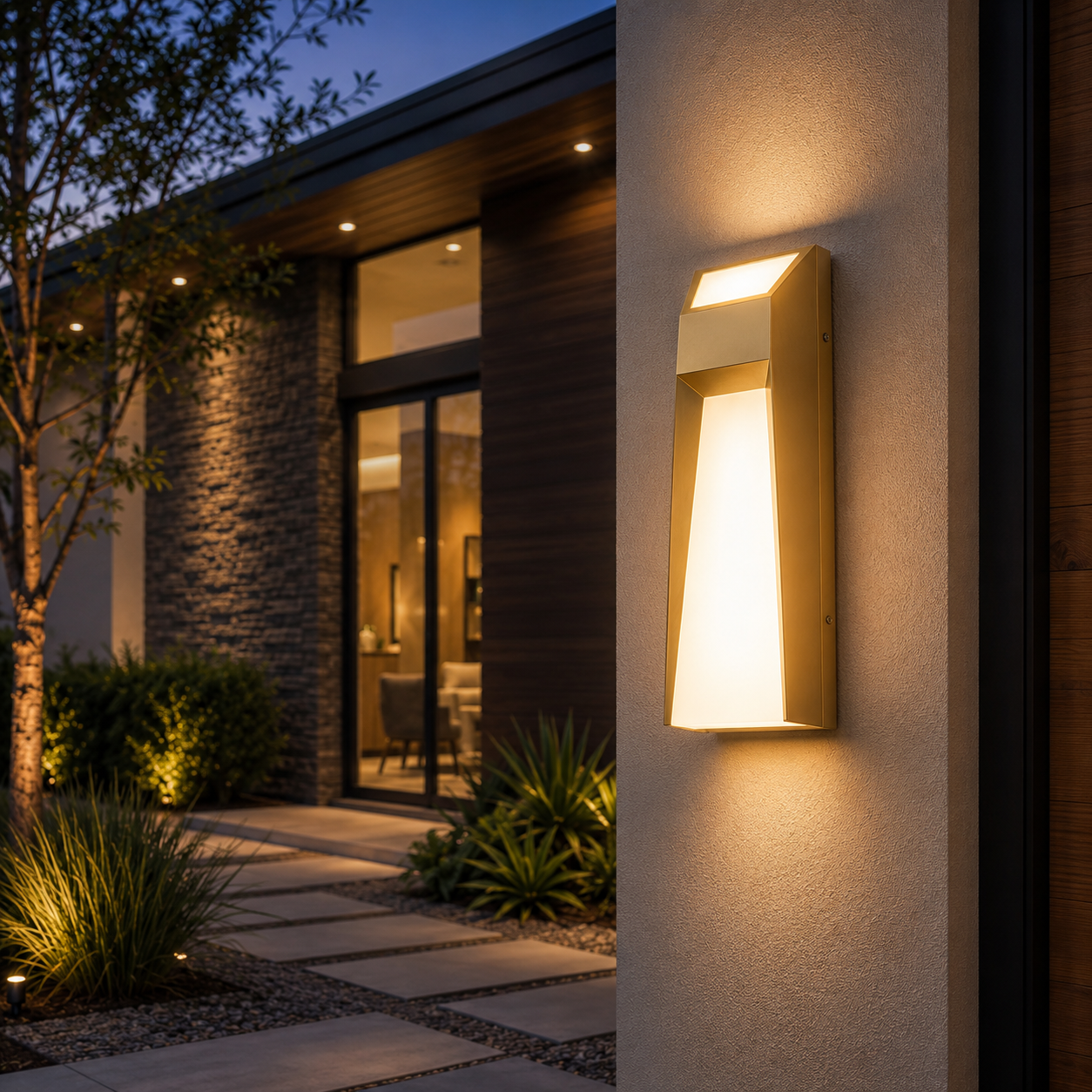 Cassian Modern Outdoor Wall Light