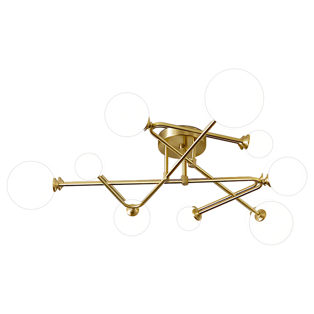Auric Magic Bean Gold Ceiling Light