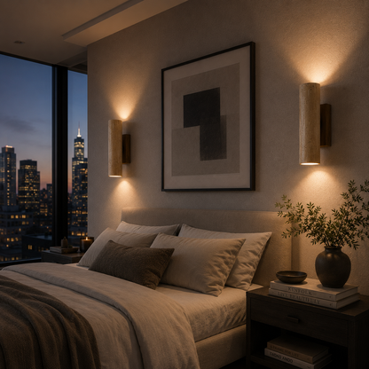 Travelle Travertine Wall Sconce