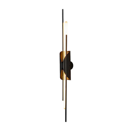 Verlaine Linear Brass Wall Sconce