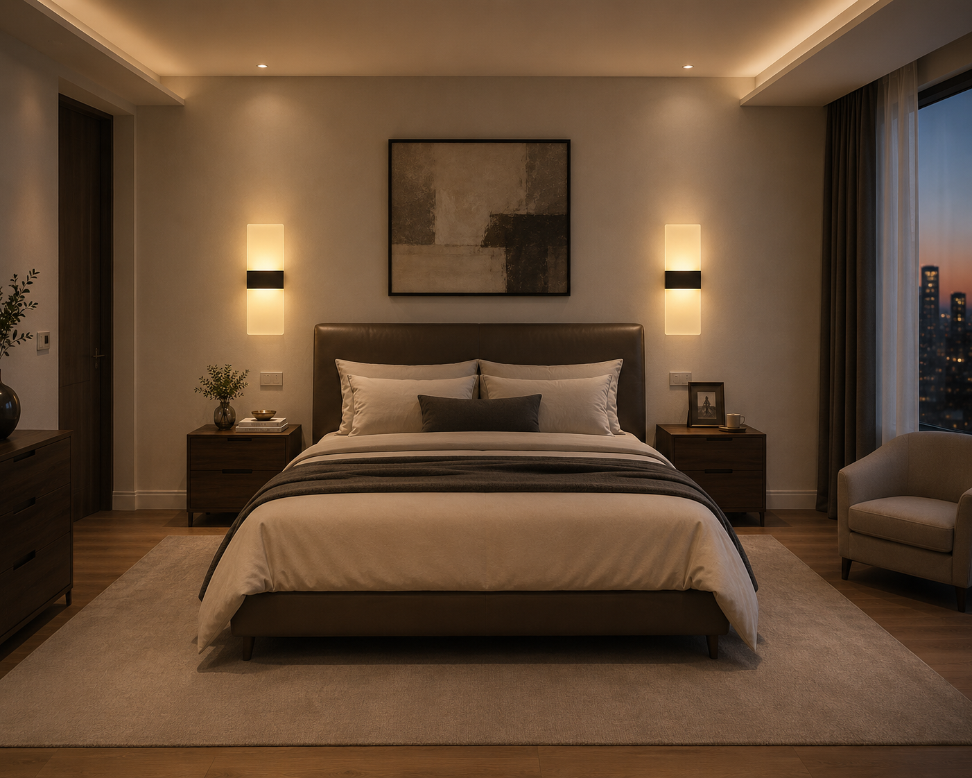 Aureline Modern Acrylic LED Wall Sconce