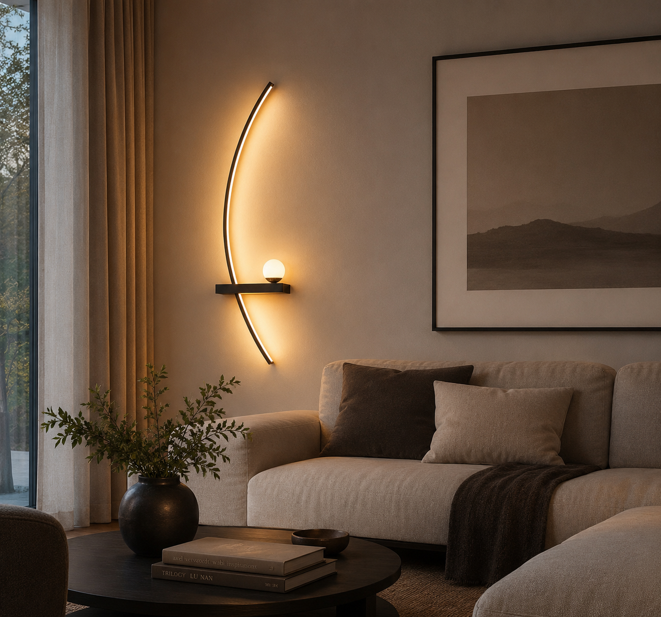 Noiréa Modern LED Wall Lamp