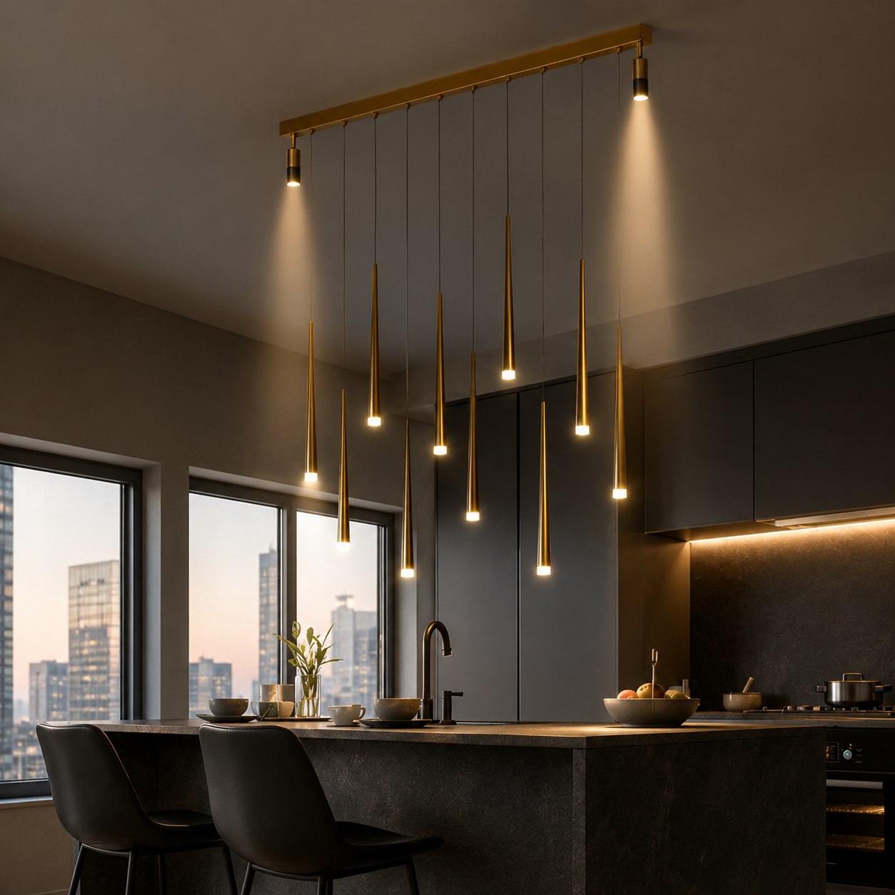 Velisse Linear LED Chandelier