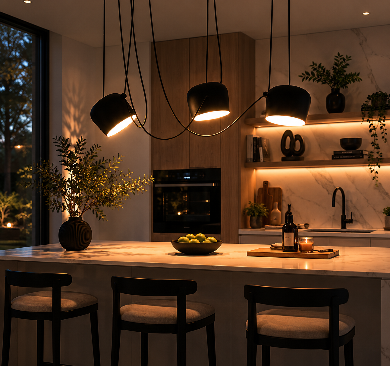 Seralume Modern Drum Pendant Chandelier