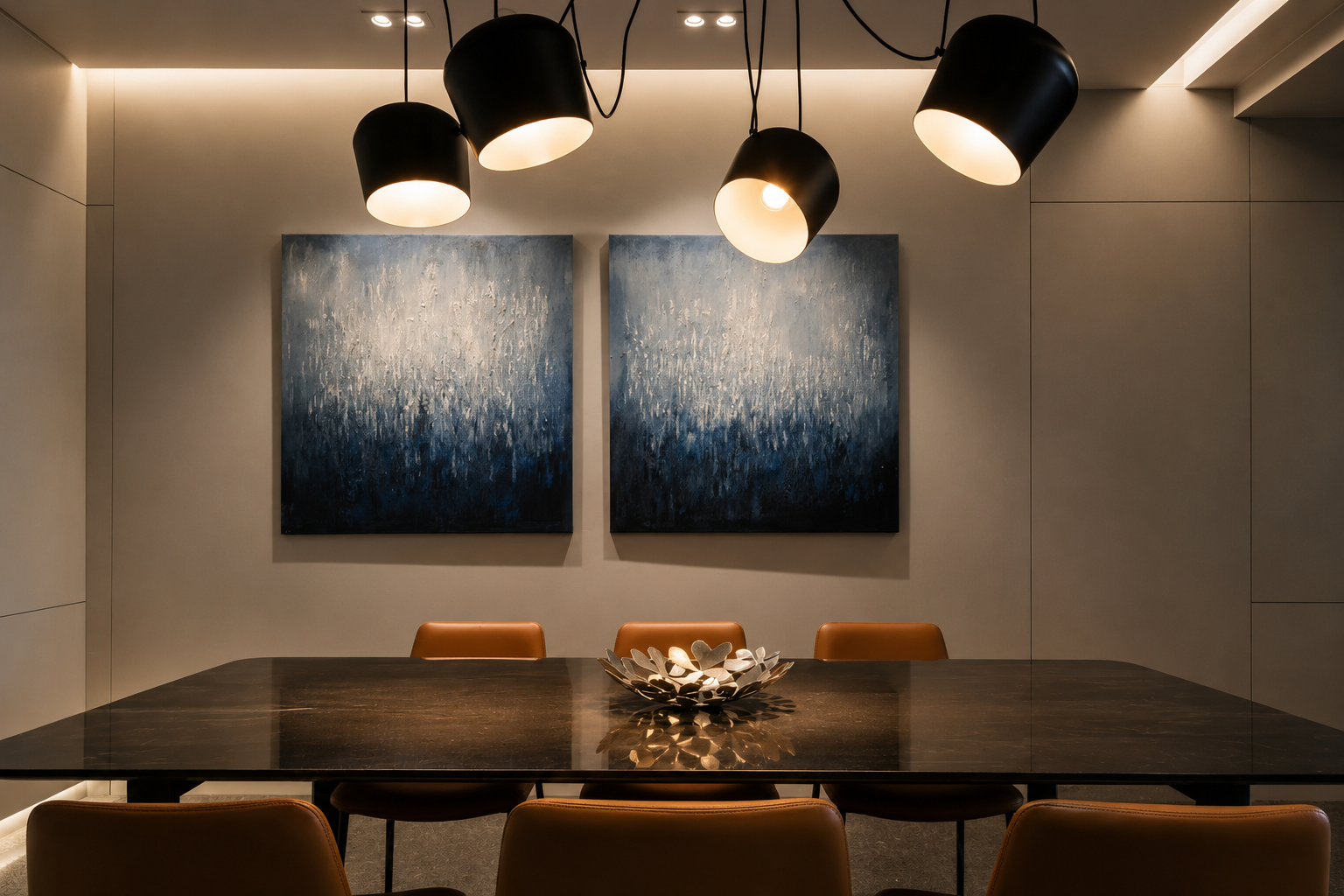 Seralume Modern Drum Pendant Chandelier