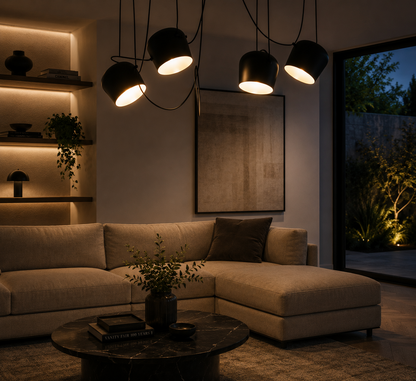 Seralume Modern Drum Pendant Chandelier