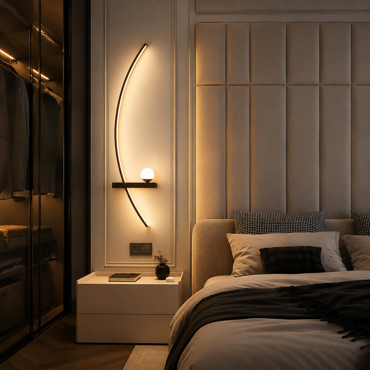 Noiréa Modern LED Wall Lamp