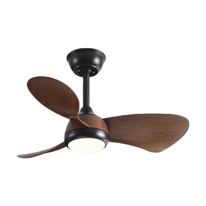 Manon Retro Nordic Three Blade Ceiling Fan with Light