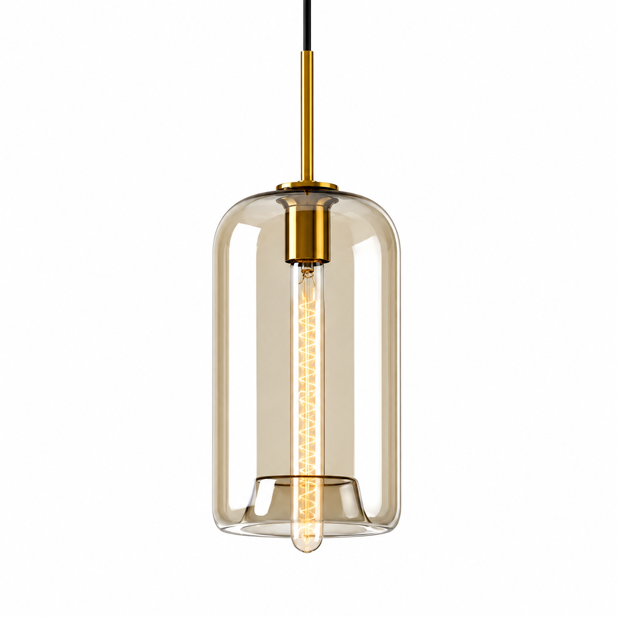 Verelle Glass Jar Pendant Light