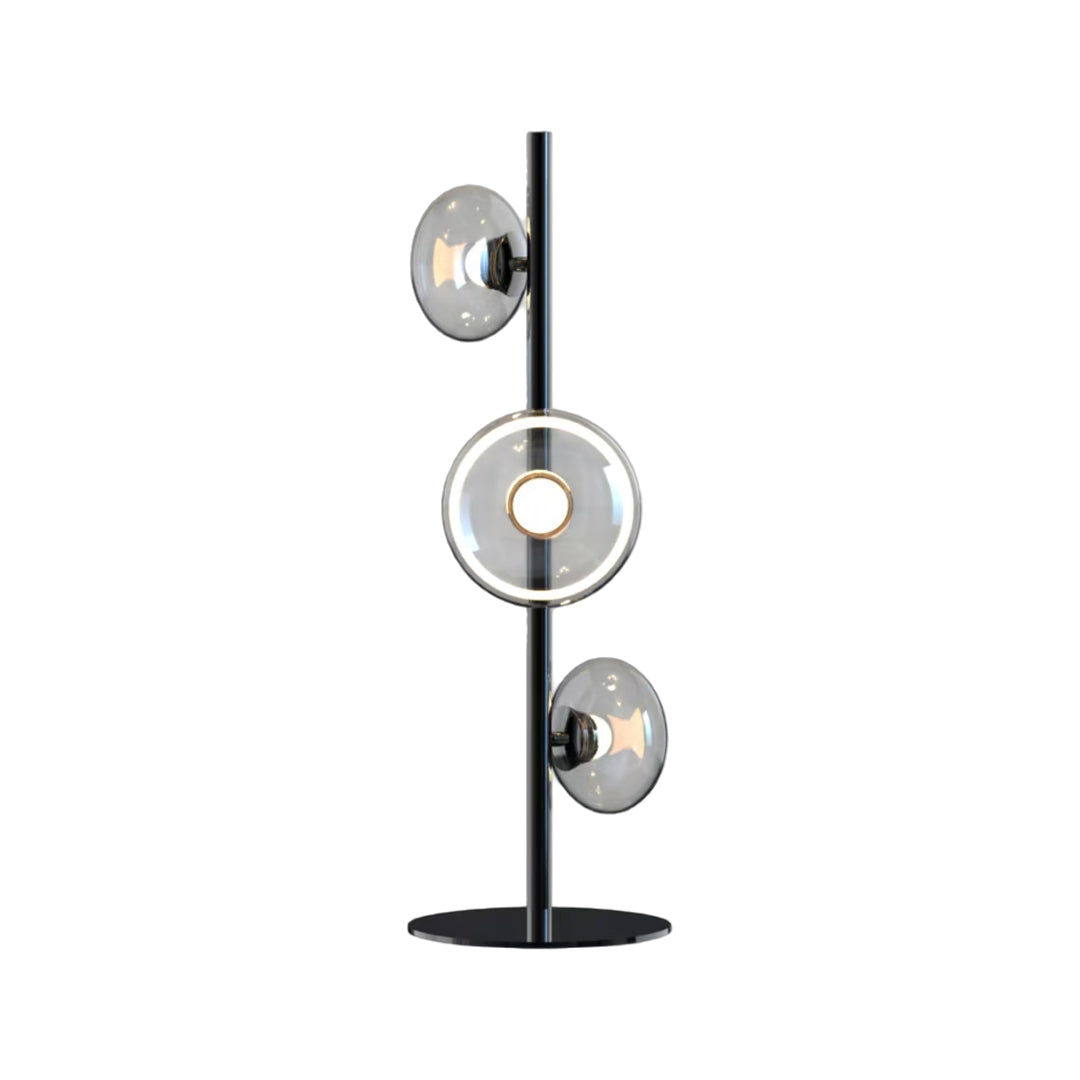 Juniper Vintage Glass Shade Floor Lamp