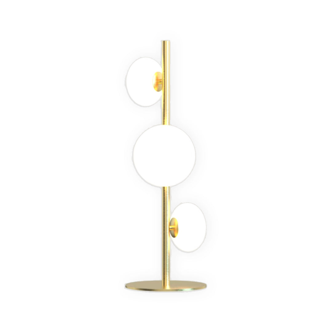 Juniper Vintage Glass Shade Floor Lamp
