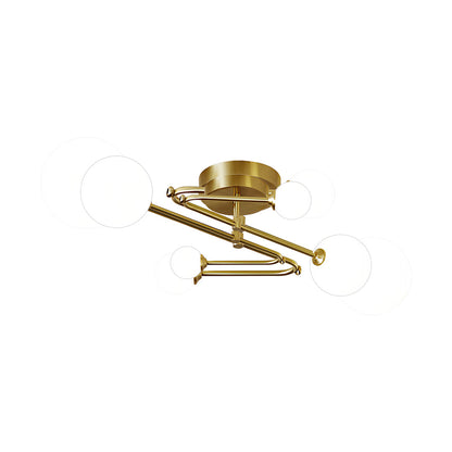Auric Magic Bean Gold Ceiling Light