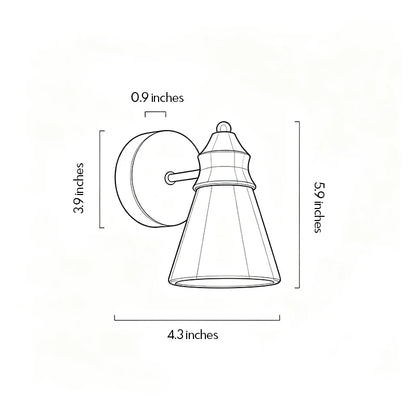 Aldan Travertine Wall Sconce