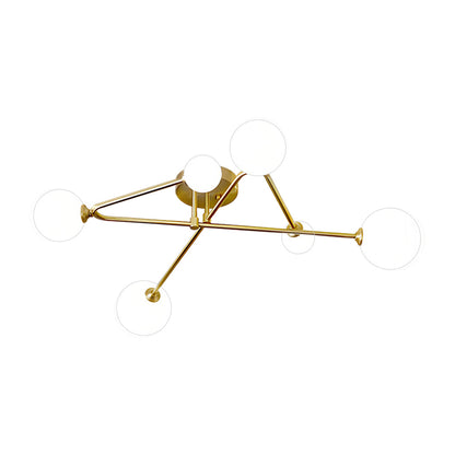 Auric Magic Bean Gold Ceiling Light