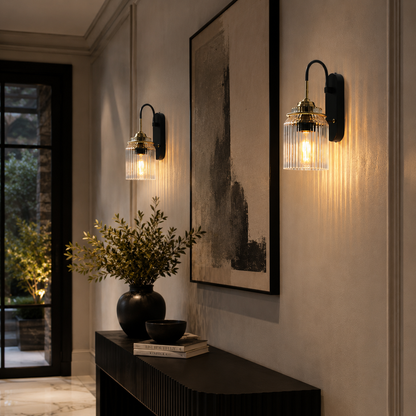 Vera Glass Wall Sconce