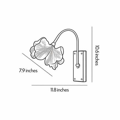 Ferrole Cherry Blossom Wall Sconce