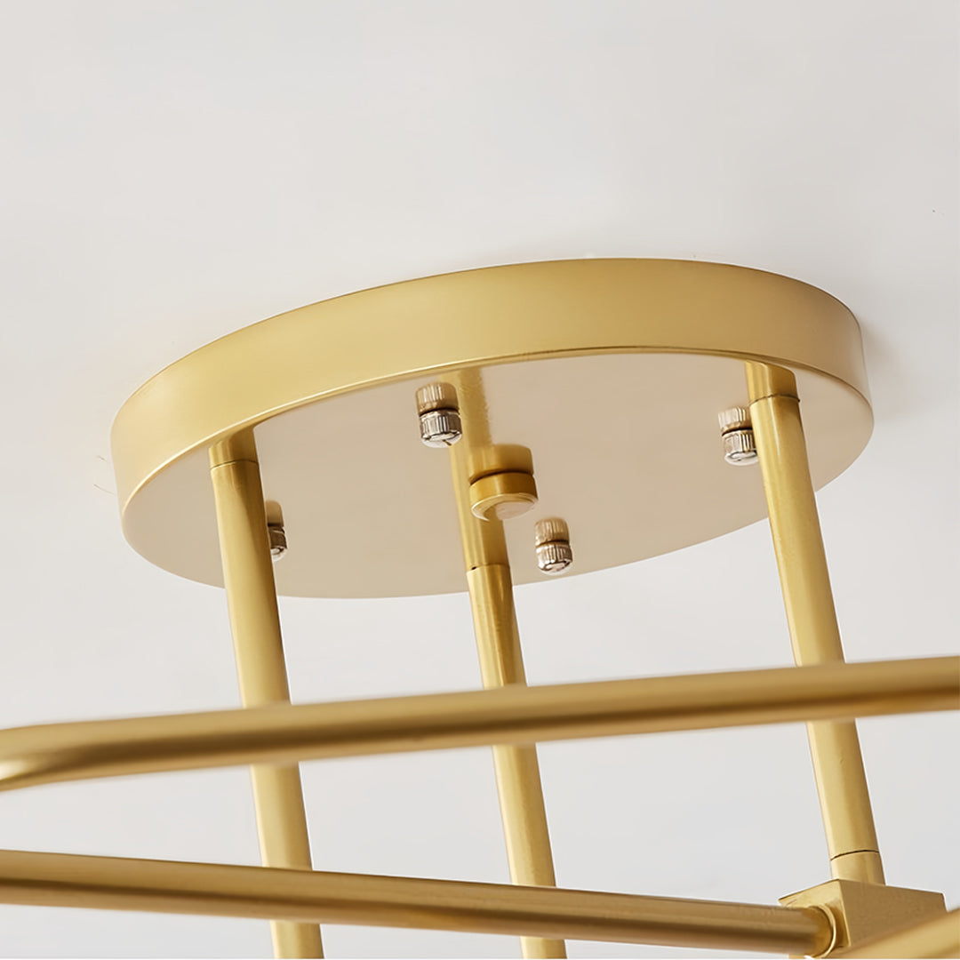 Auric Magic Bean Gold Ceiling Light