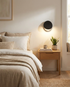 Nord LED Bedside Wall Sconce Black Warm White bedside