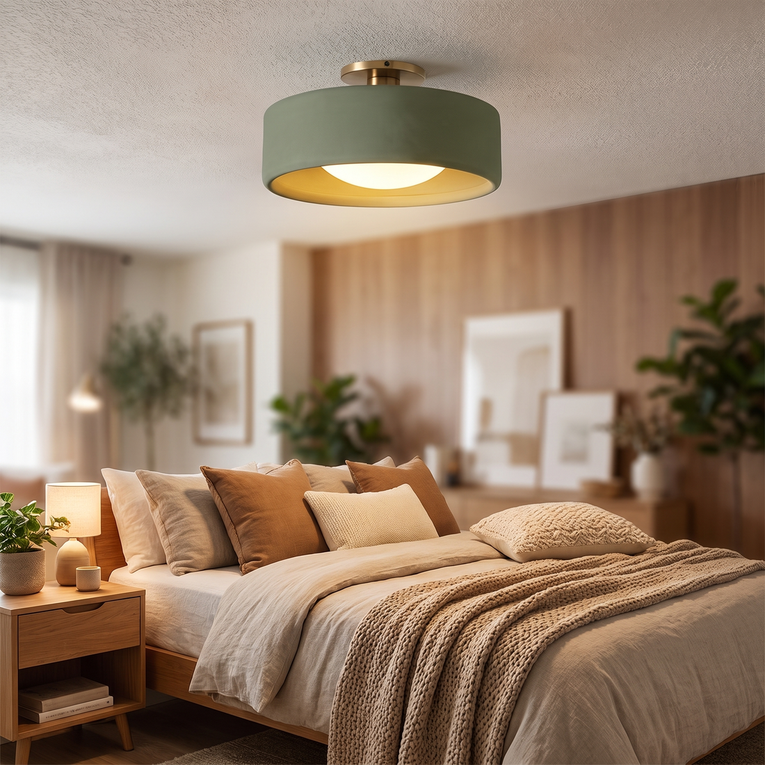 Cerova flush mount - Green