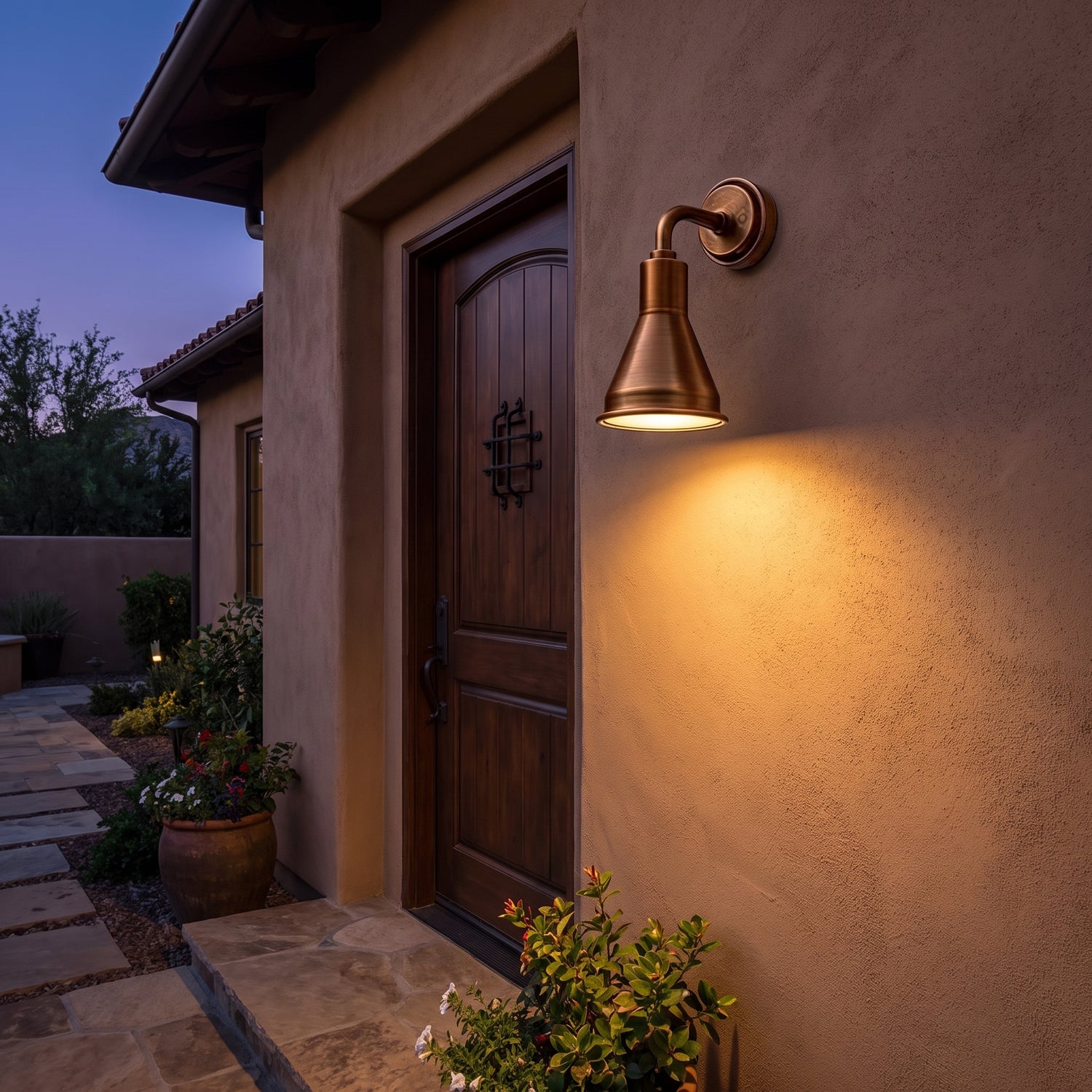 Halden outdoor sconce - Bronze