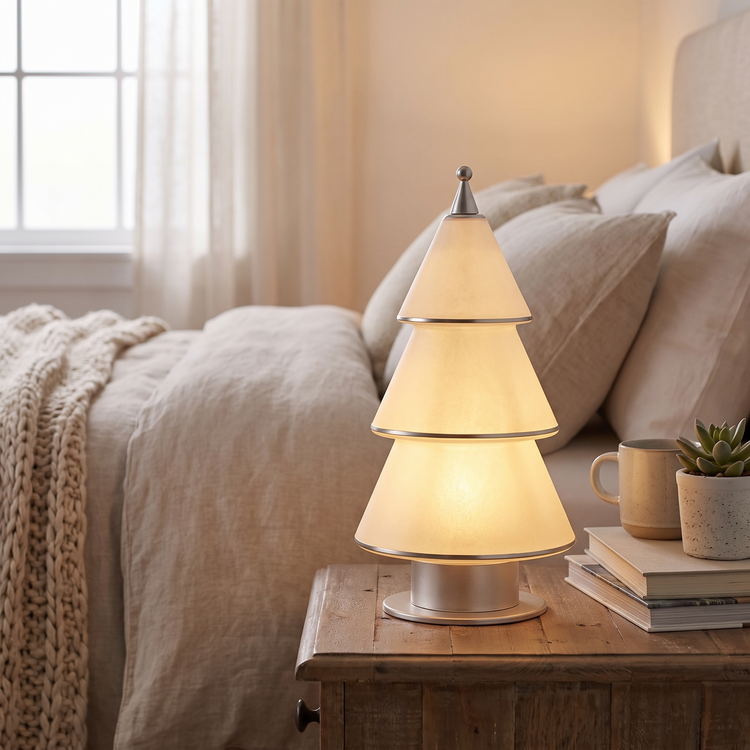 Alva cedar tree table lamp lifestyle 2