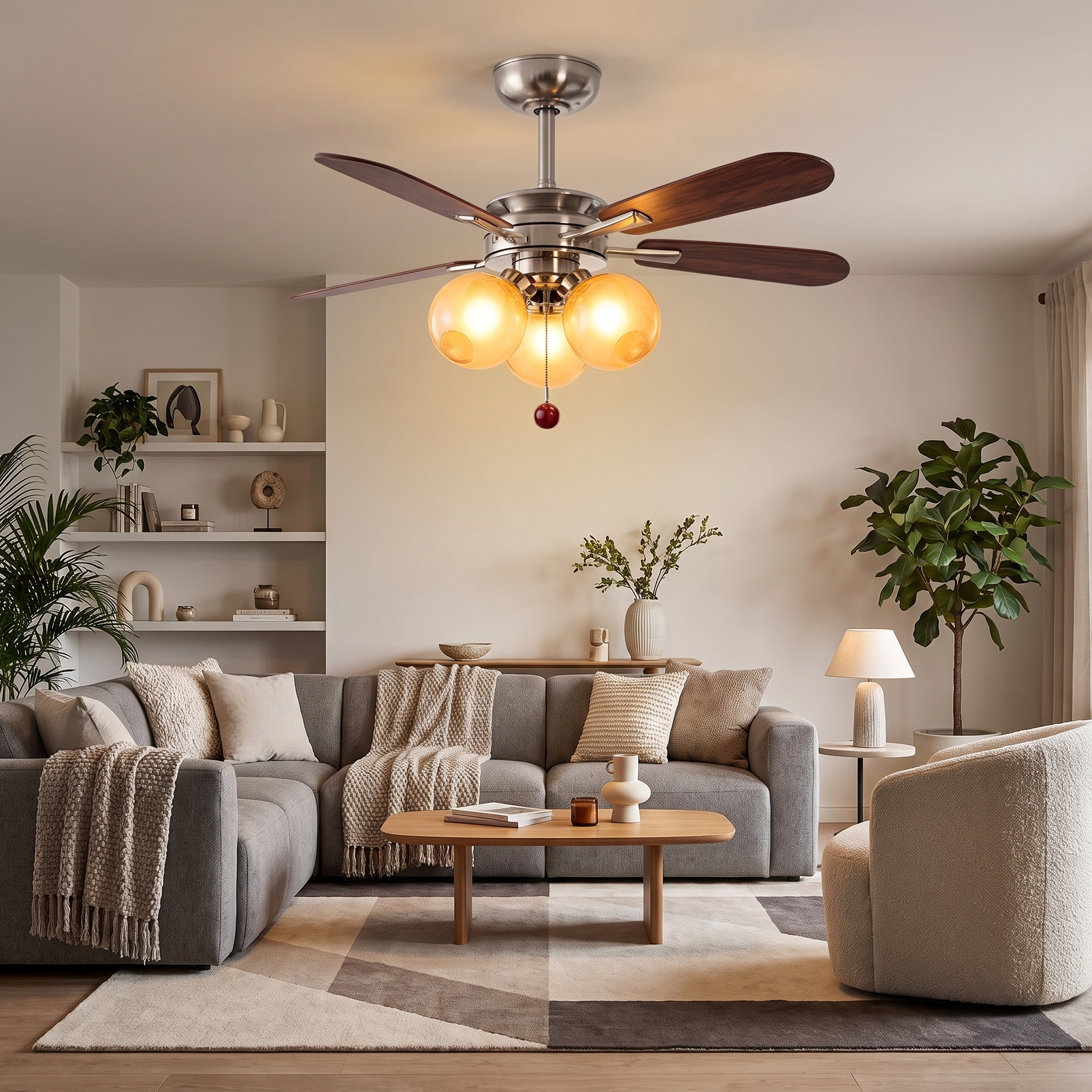 Margaux nickel walnut lifestyle 2