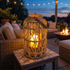 Rhoda Woven Portable Lantern Type A lifestyle