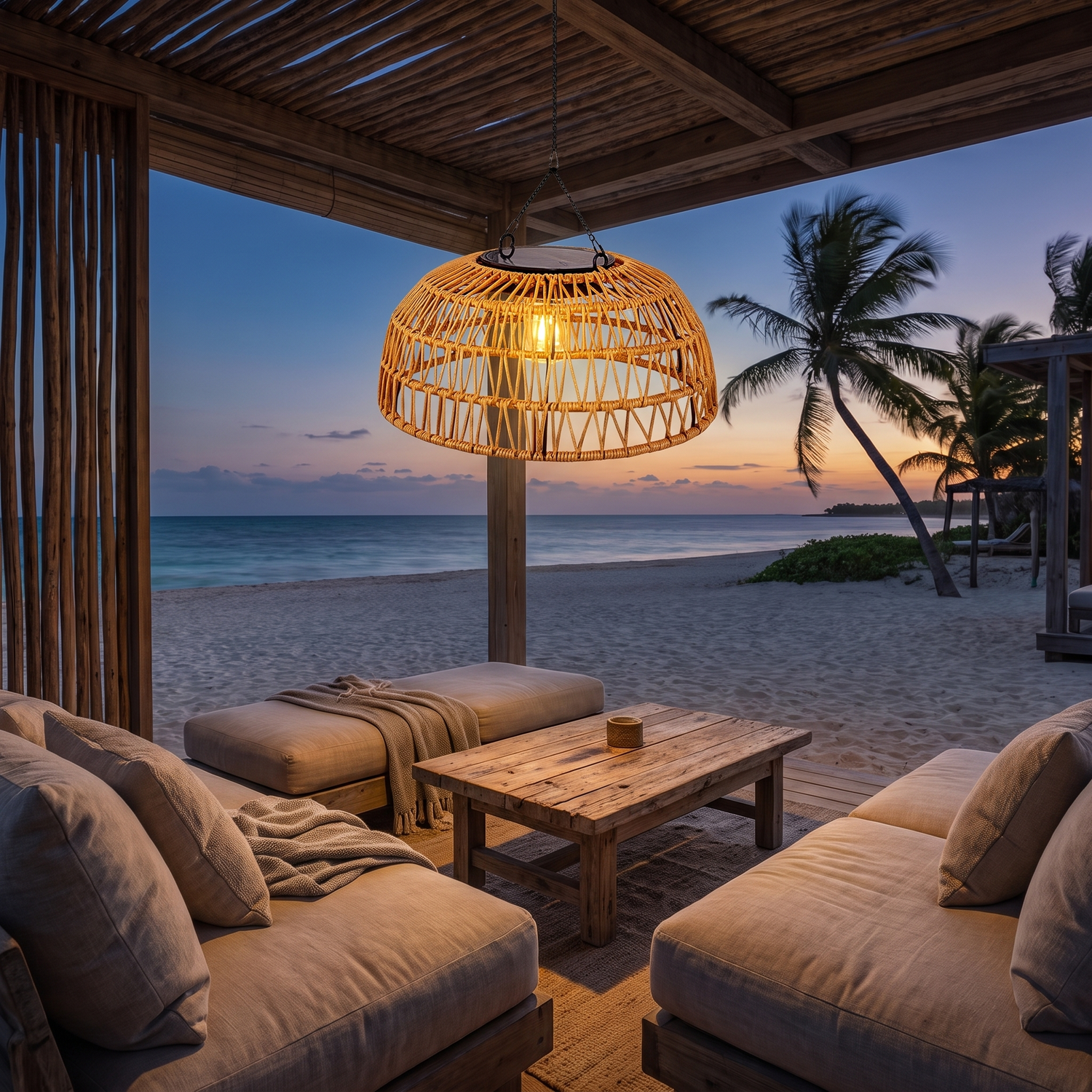 Brynn Solar Outdoor Light Pendant Light lifestyle