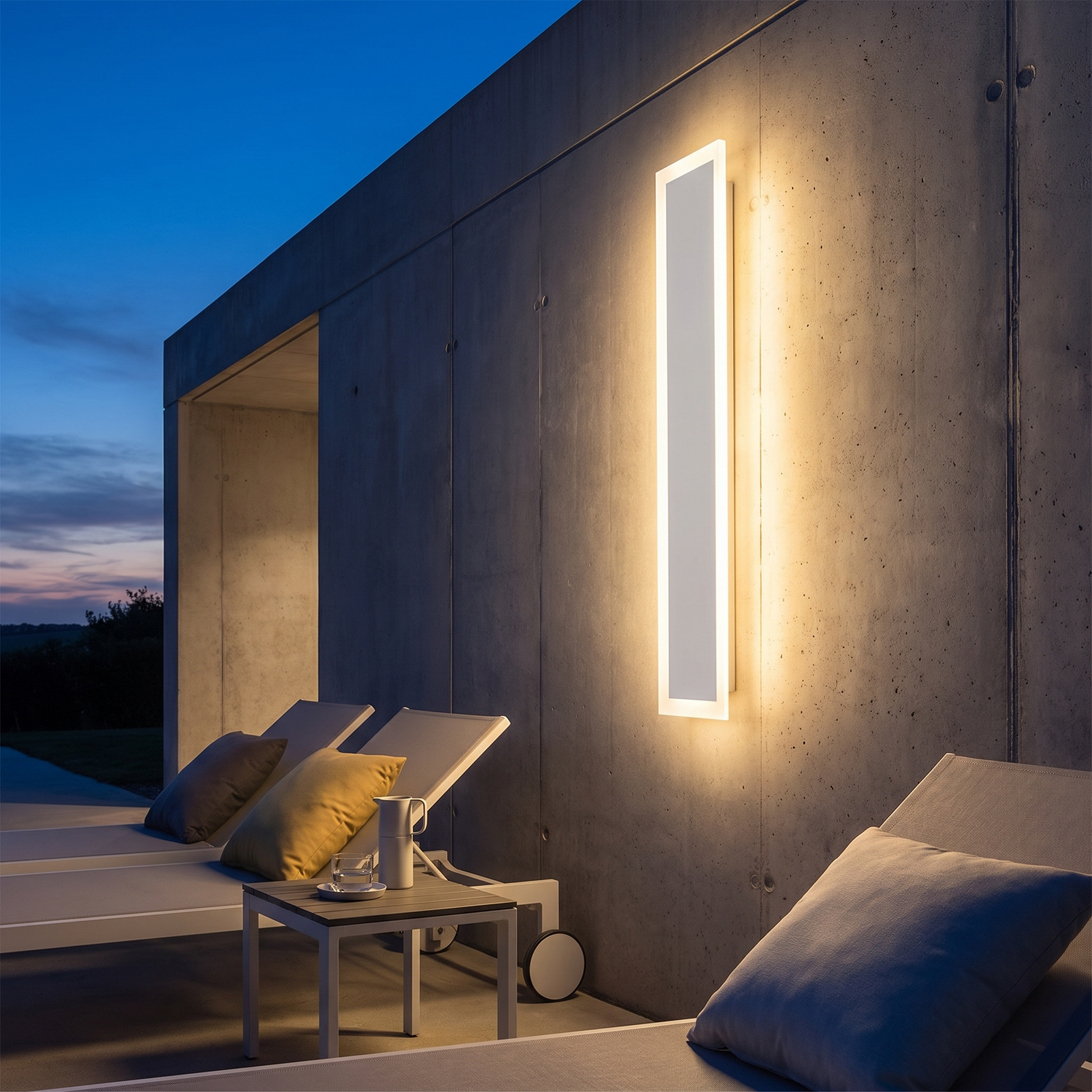 Kellan Linear Outdoor Wall Light lifestyle