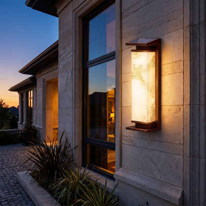Dane Solar Outdoor Wall Light lifestyle