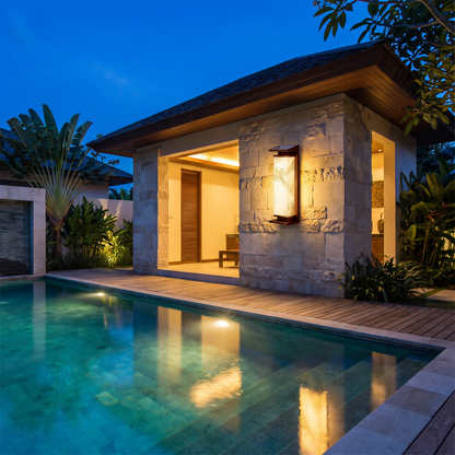 Dane Solar Outdoor Wall Light lifestyle