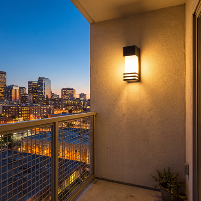 Weston Solar Wall Mount Light lifestyle