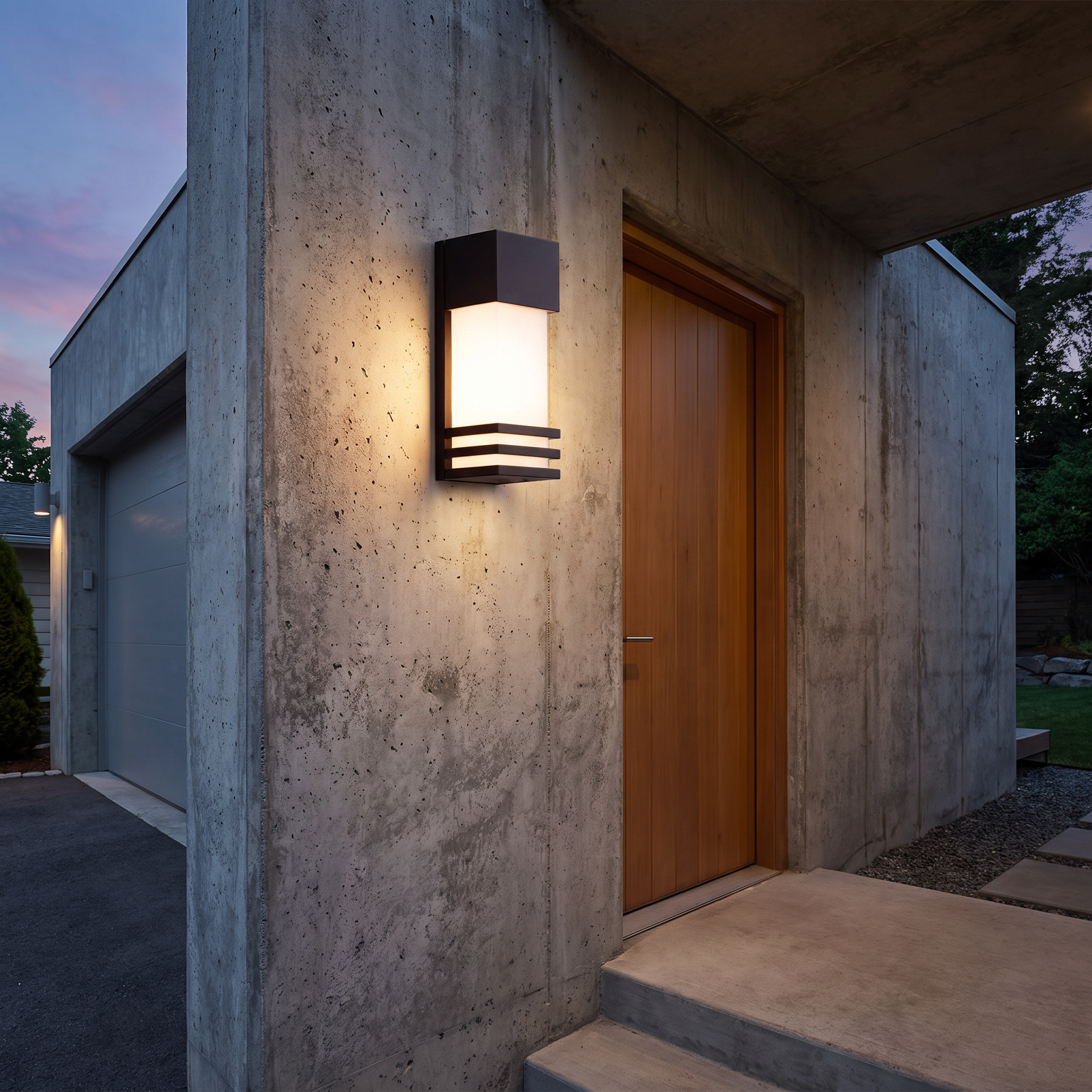 Weston Solar Wall Mount Light lifestyle