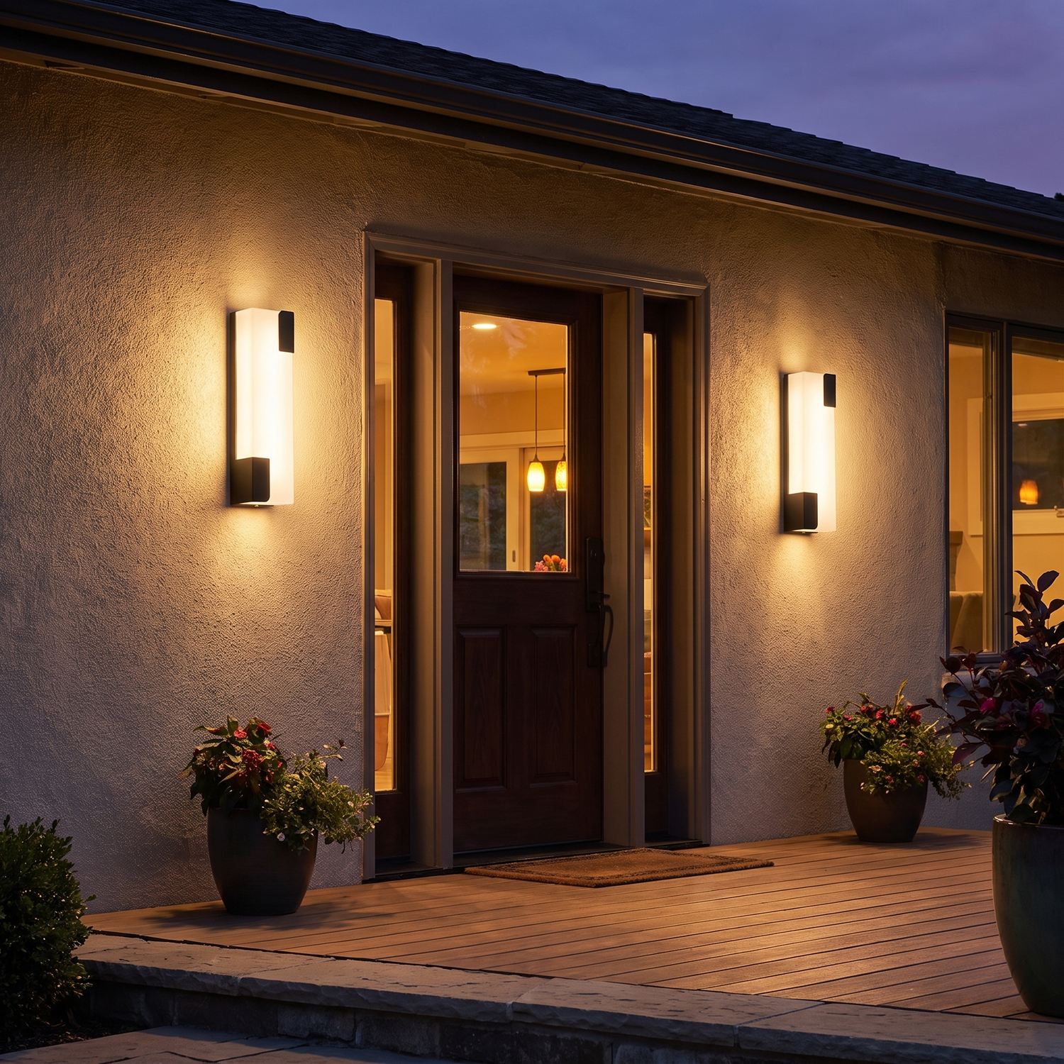 Easton Outdoor Wall House Light lifestyle