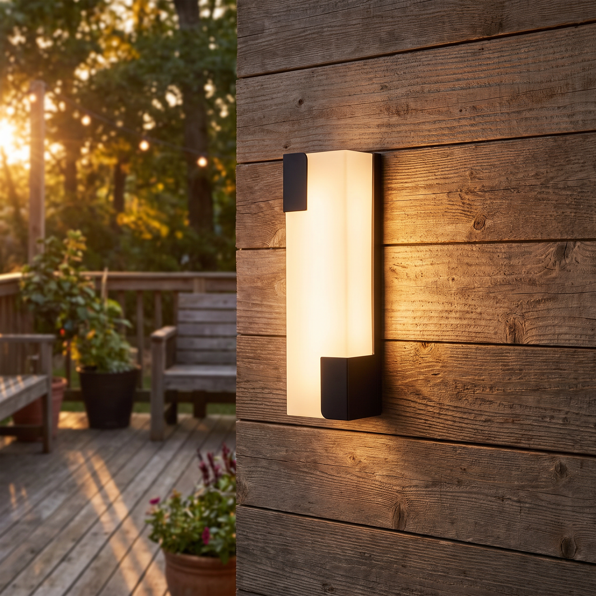 Easton Outdoor Wall House Light lifestyle