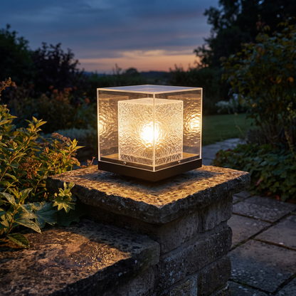 Wynn Outdoor Pillar Light lifestyle
