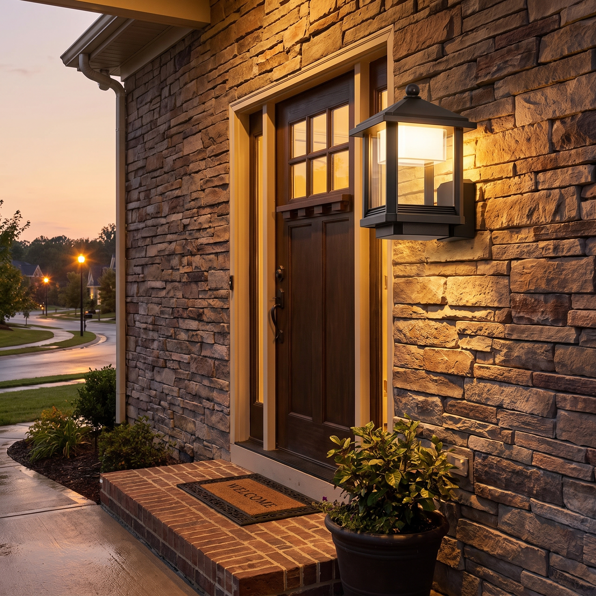 Dorian Outdoor Lantern Sconce Type A lifestyle