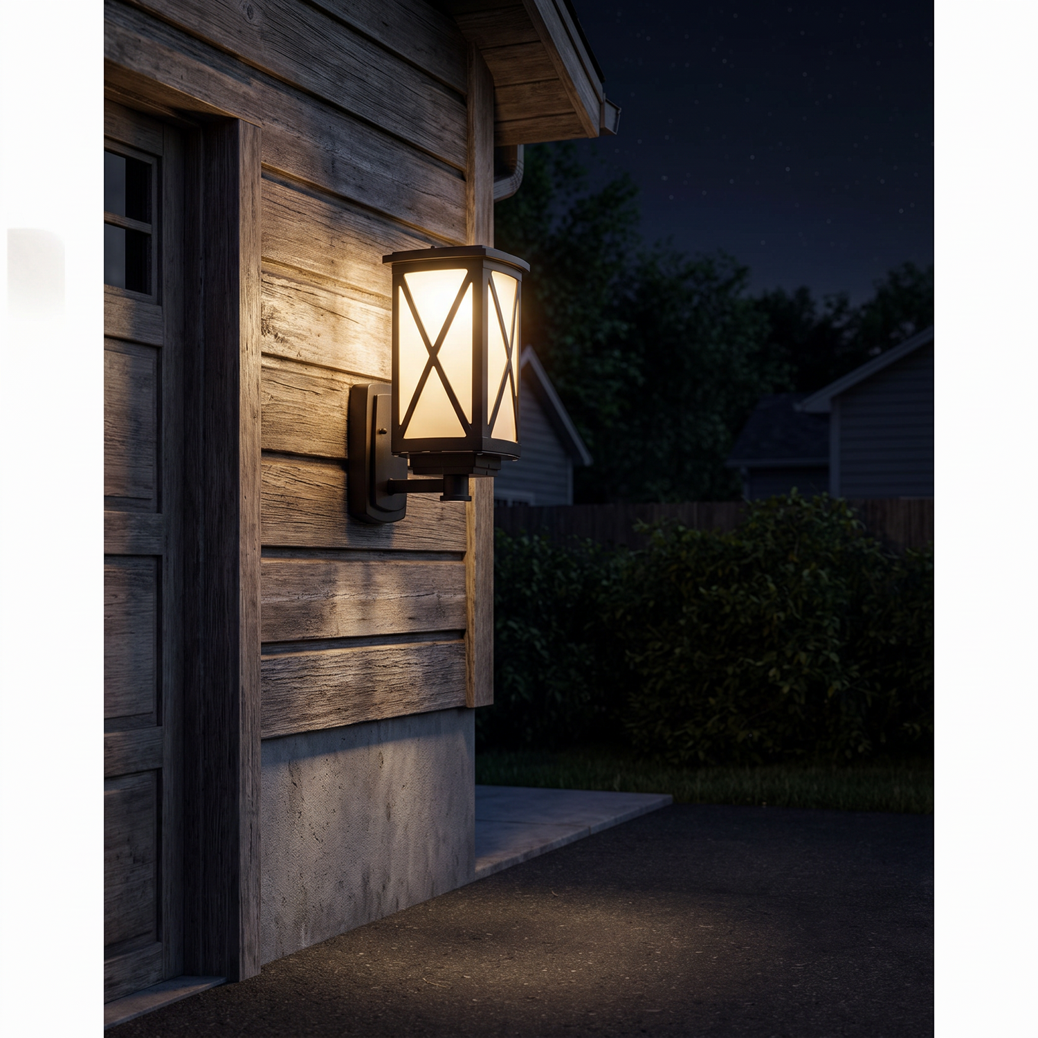Blaise Solar Outdoor Wall Light lifestyle