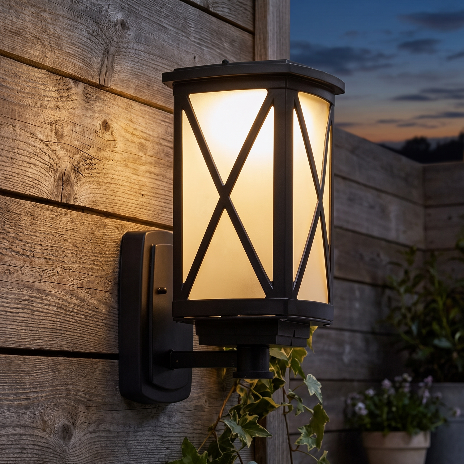 Blaise Solar Outdoor Wall Light lifestyle