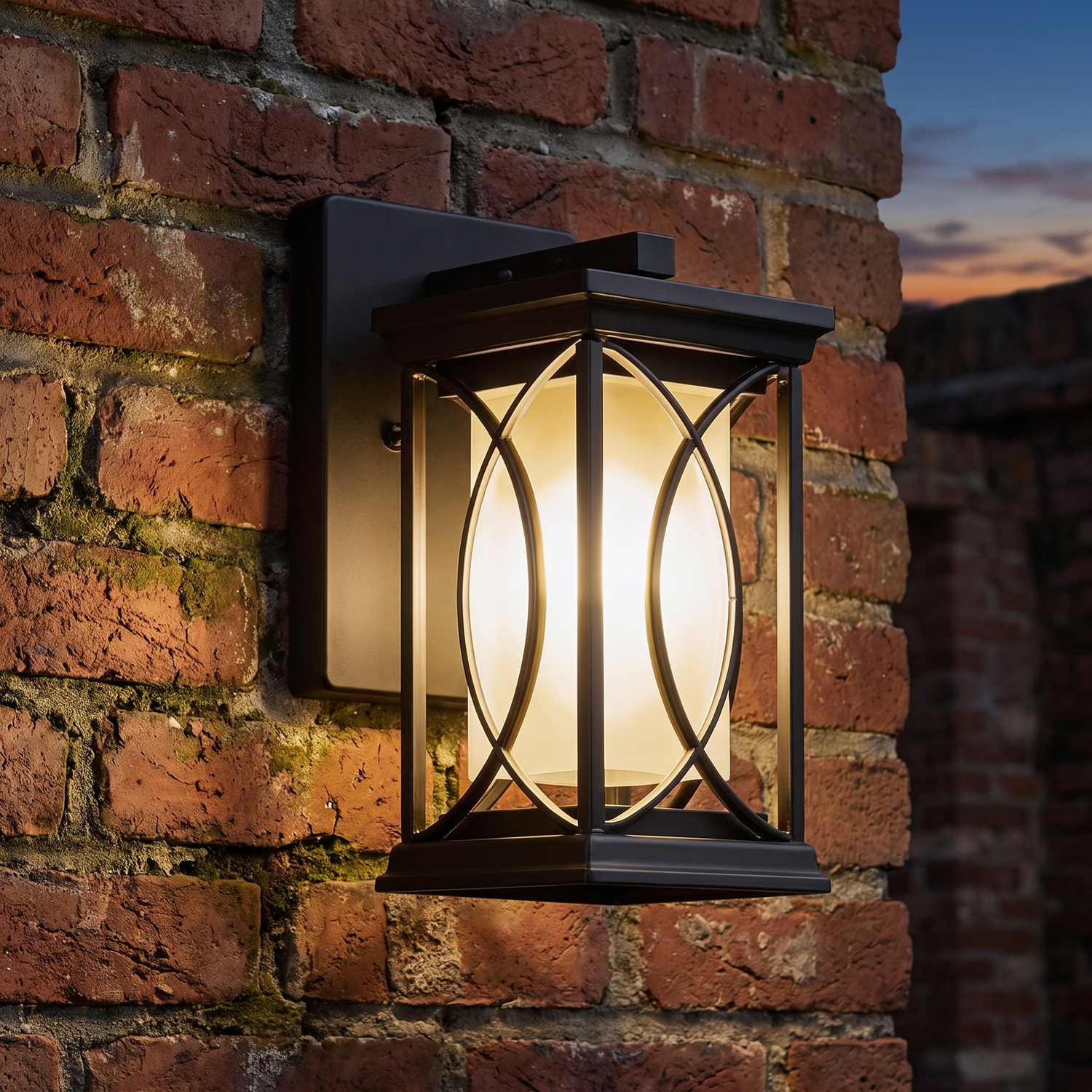 Holt Vintage Outdoor Sconce lifestyle